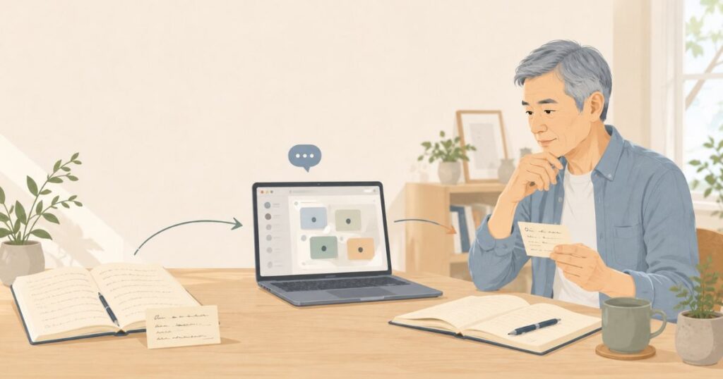 ChatGPT日記とは｜短い記録をAIと振り返る方法