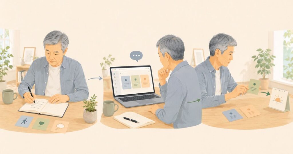 ChatGPT日記のやり方｜3ステップ