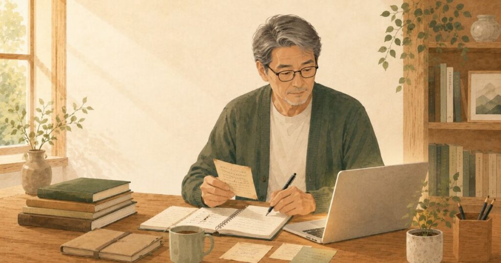 古い経験と新しい方法を混ぜる人は、年齢を言い訳にしない