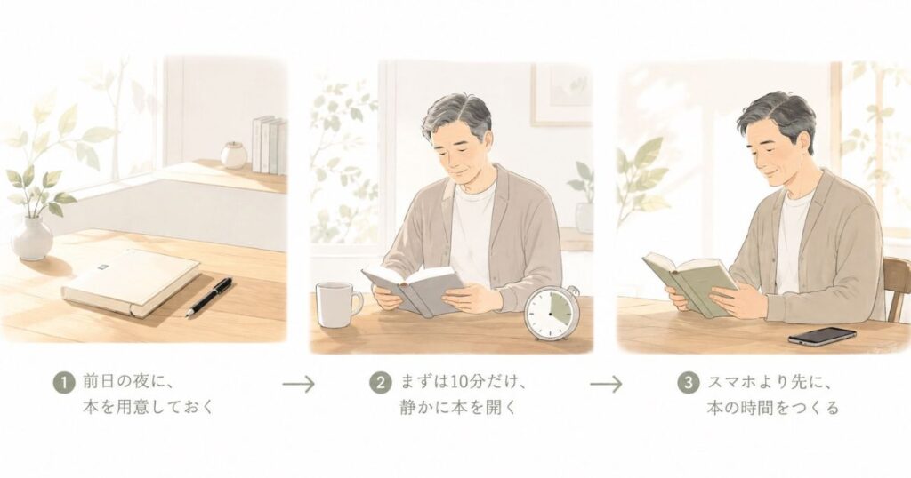 朝読書は「10分」から始めればいい