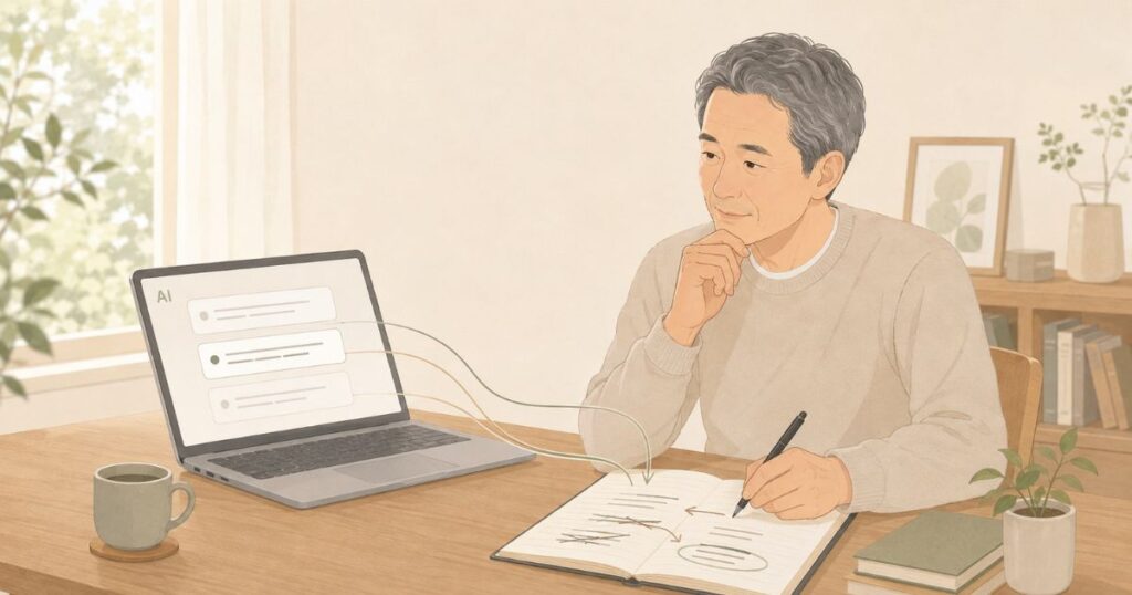AIの文章を「自分の言葉」に直す