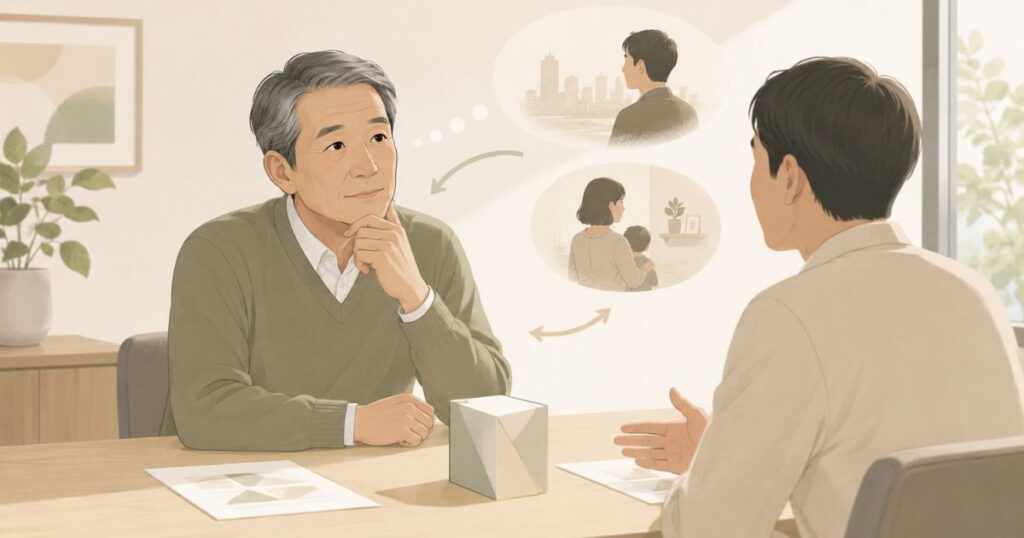 一度だけ、別の立場から眺めてみる
