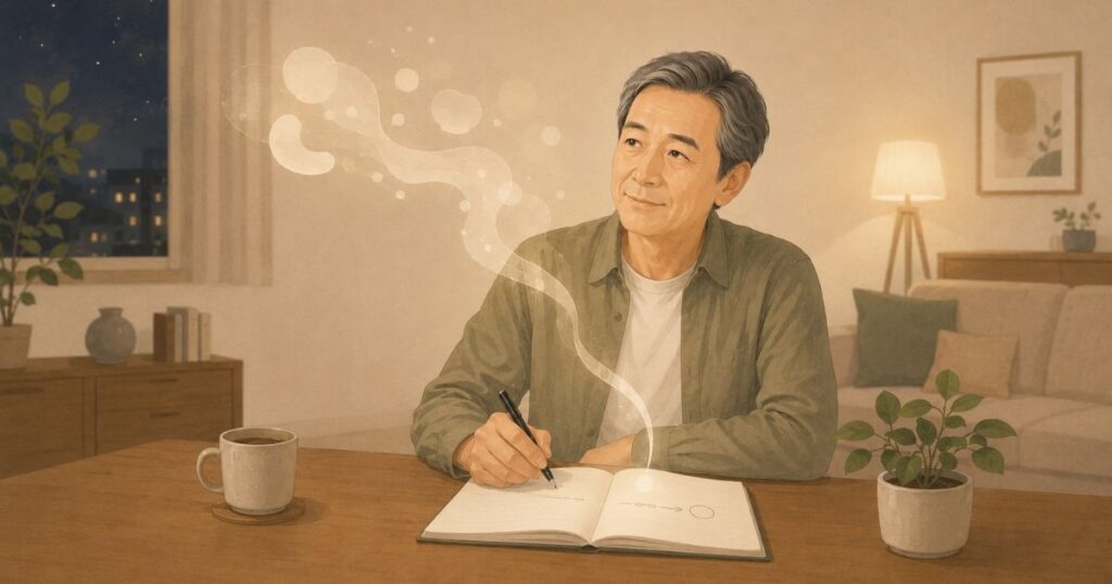 今日の気づきを一言で説明する
