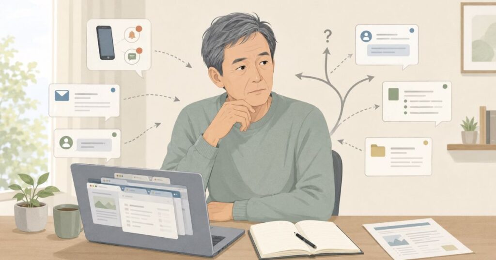 なぜ仕事に集中できないのか