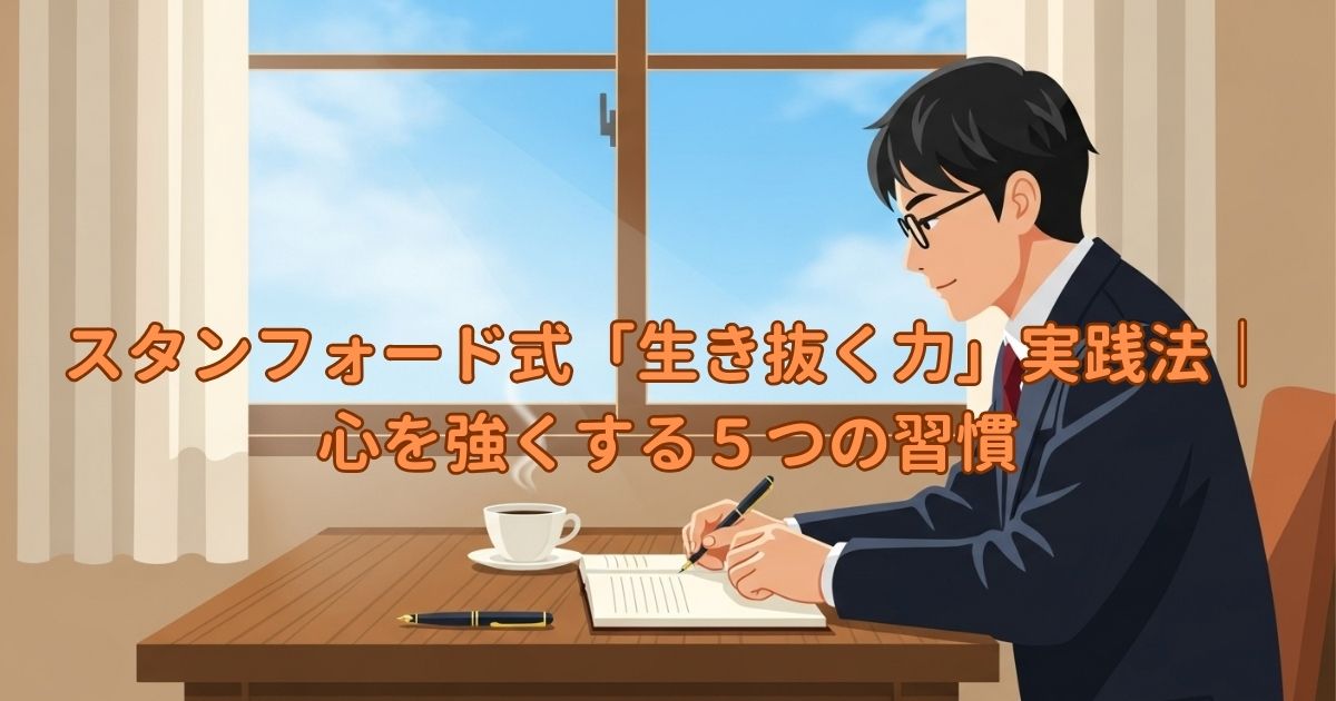 スタンフォード式「生き抜く力」実践法｜心を強くする５つの習慣