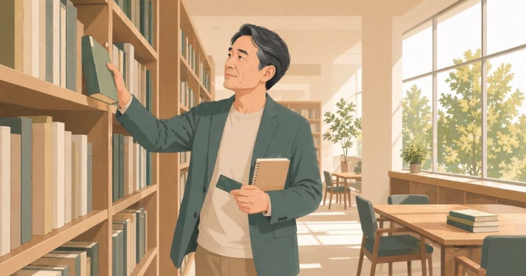 図書館は、50代からの学び直しに最強の無料資産