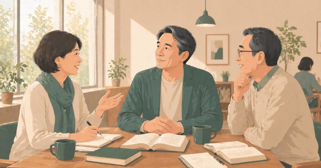 仲間とつながると、学びは深まり人生は豊かになる