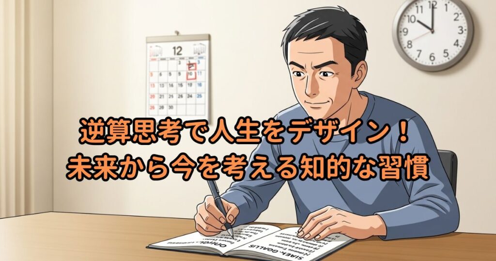 逆算思考で人生をデザイン!未来から今を考える知的な習慣