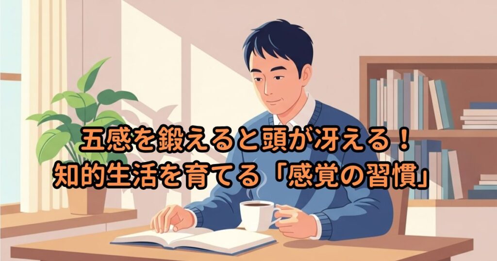 五感を鍛えると頭が冴える!知的生活を育てる「感覚の習慣」