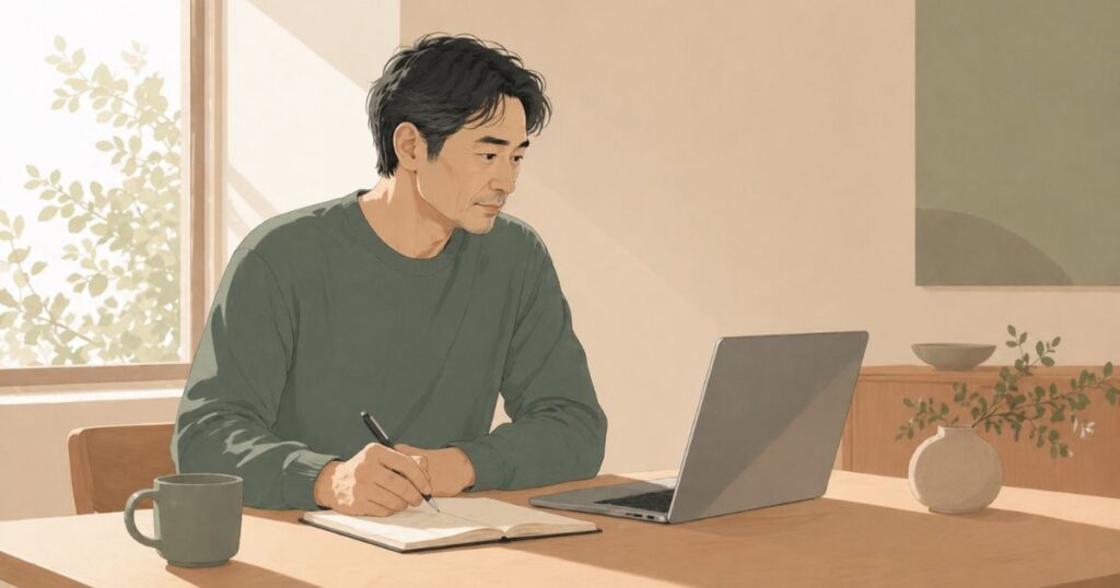 AIで思考を整える｜朝5分の「AI日記」