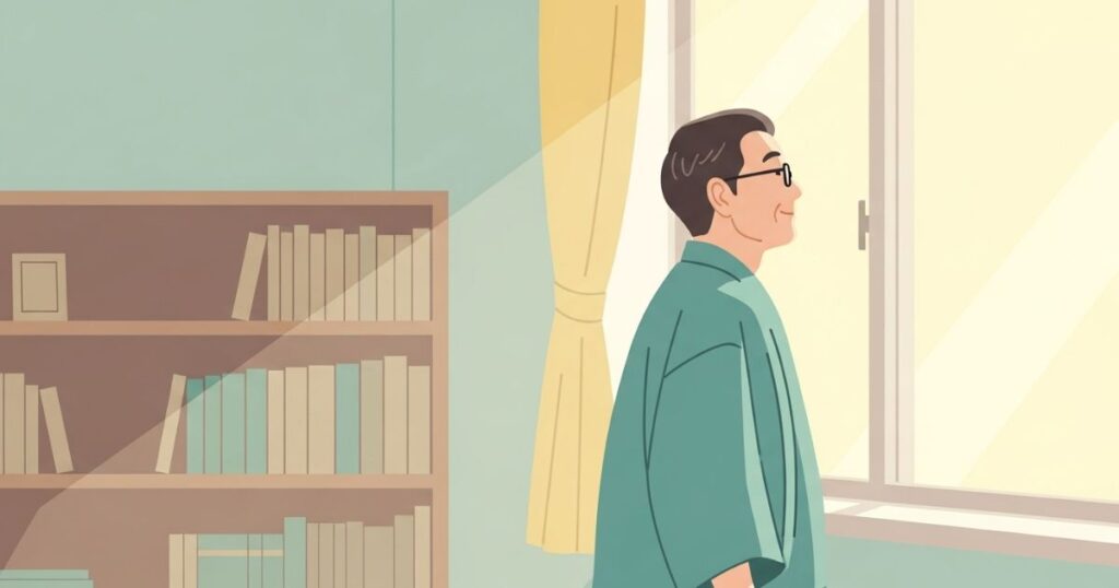 人生後半の遊び心をテーマにした知的な暮らしのイメージ