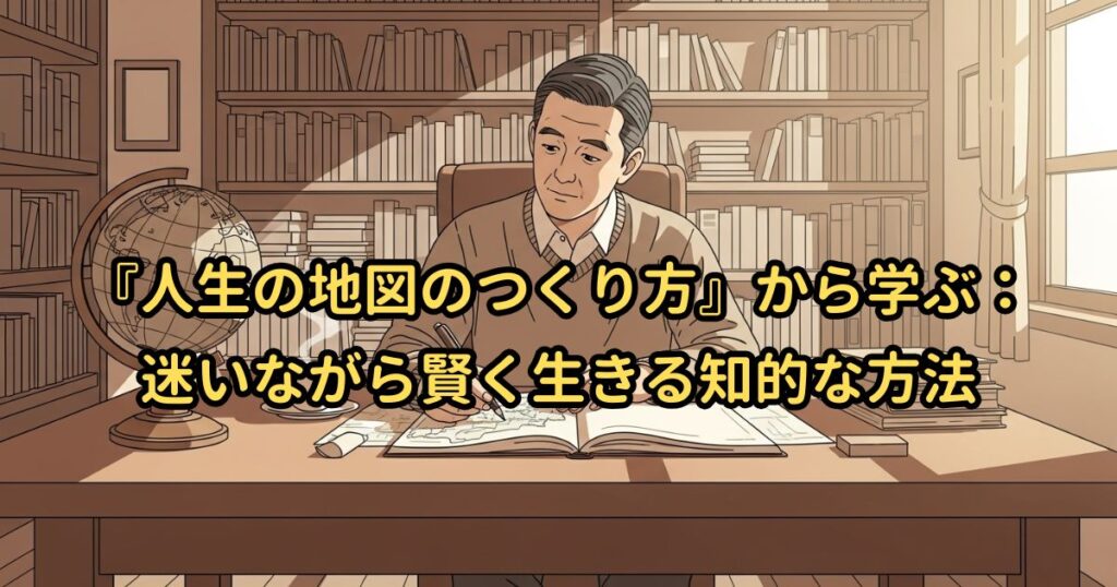 『人生の地図のつくり方』から学ぶ:迷いながら賢く生きる知的な方法