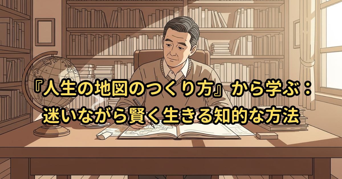 『人生の地図のつくり方』から学ぶ:迷いながら賢く生きる知的な方法