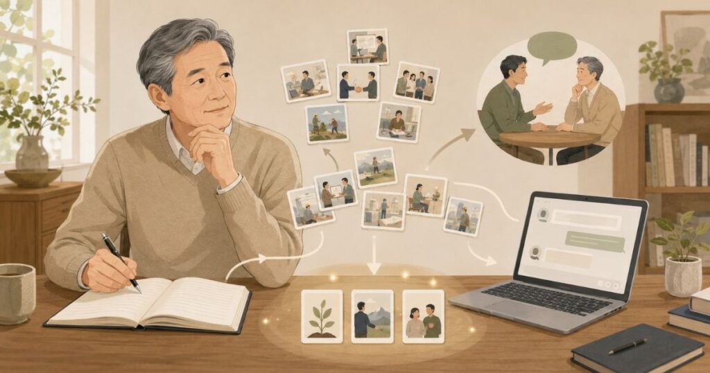 経験は、書く・話す・問い直すことで見えてくる