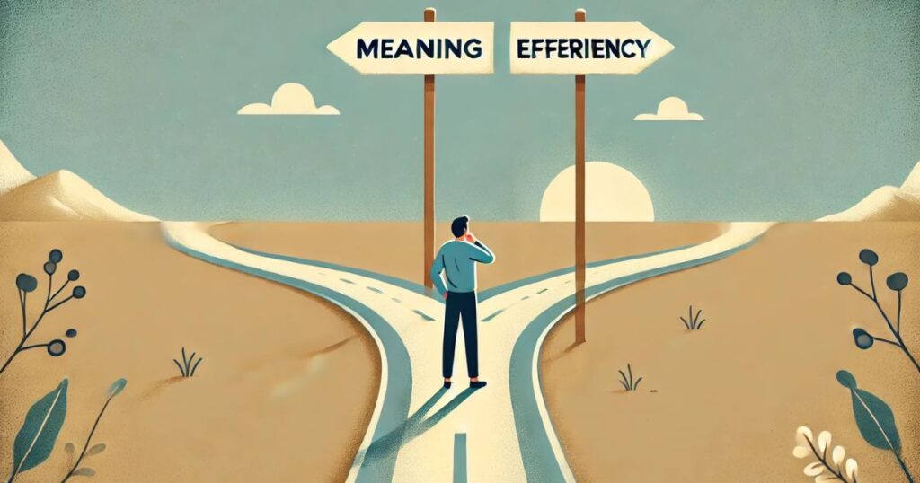 「意味を持った非効率」が生み出すインパクト