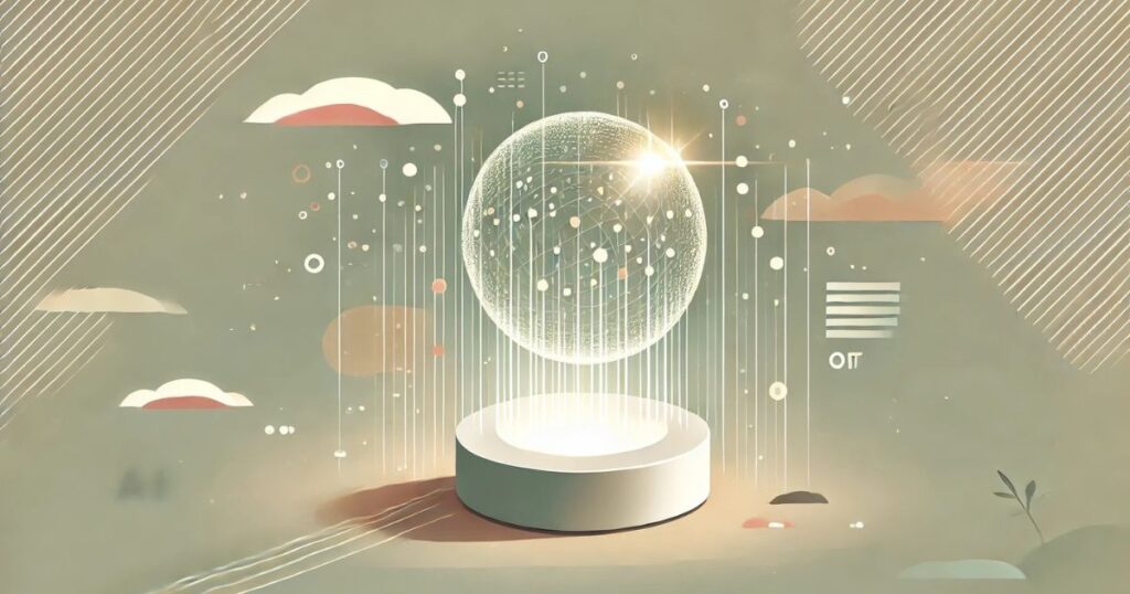 AIの“未来予測”は、予測ではなく“傾向の計算”にすぎない