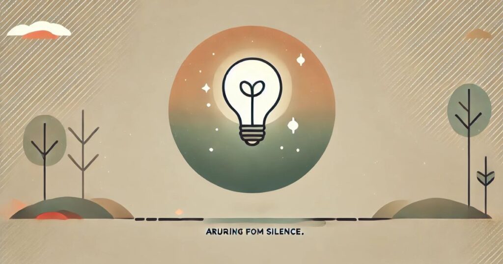 “静けさ × 気づき” が知的生活をつくる