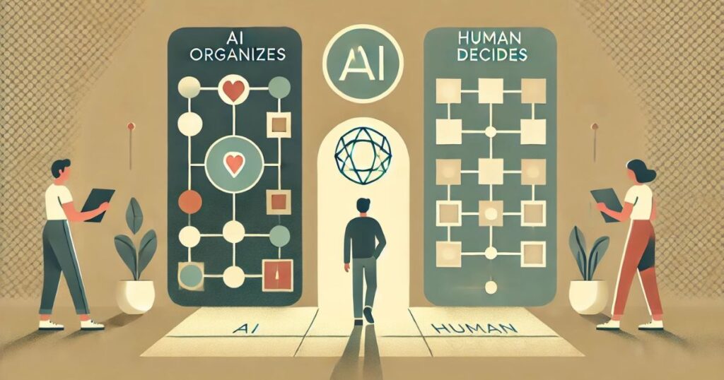 AIが整え、人が決める“判断の役割分担”