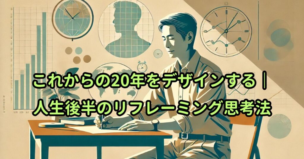 これからの20年をデザインする｜人生後半のリフレーミング思考法