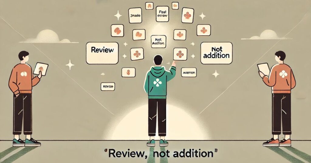 “新しい挑戦”より“見直し”で伸びる