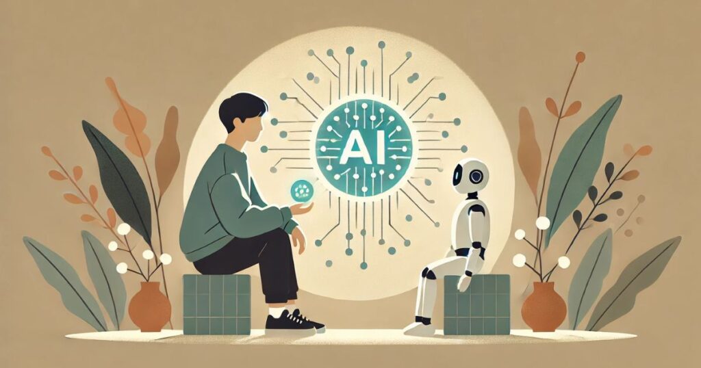 AIとの会話シーン