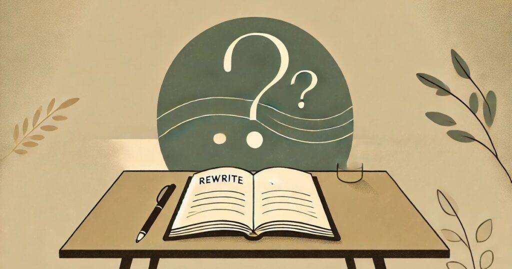 考えが進まないときの問いの言い換え実践法