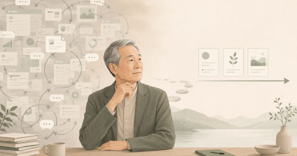 考えすぎる判断と、整っていく判断は違う
