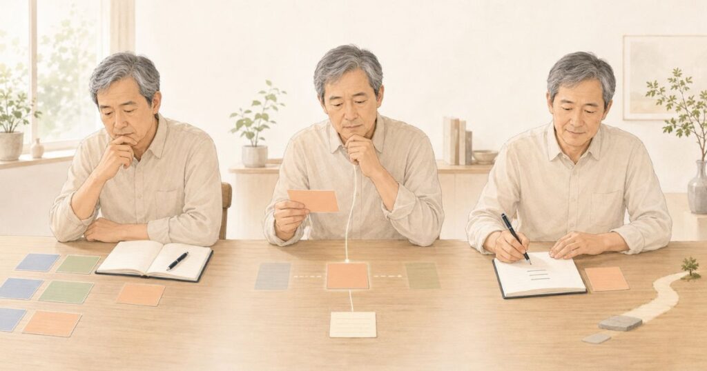納得できる選択をつくる3ステップ