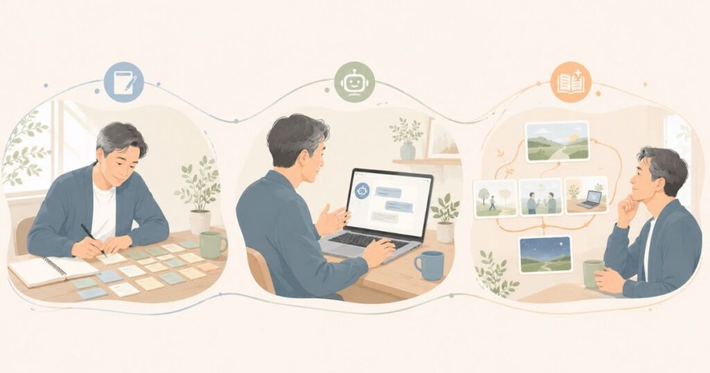 AIで1週間を「物語」にする3ステップ