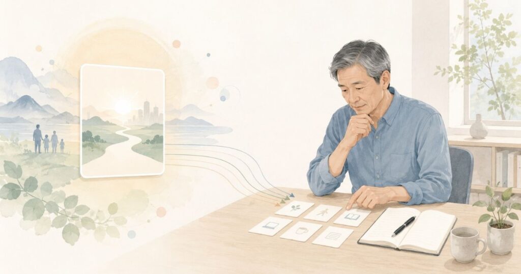 大きな目標は「結果」であって、行動ではない