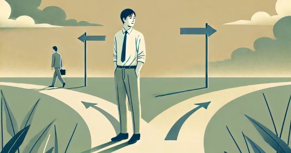 静かなキャリア選択