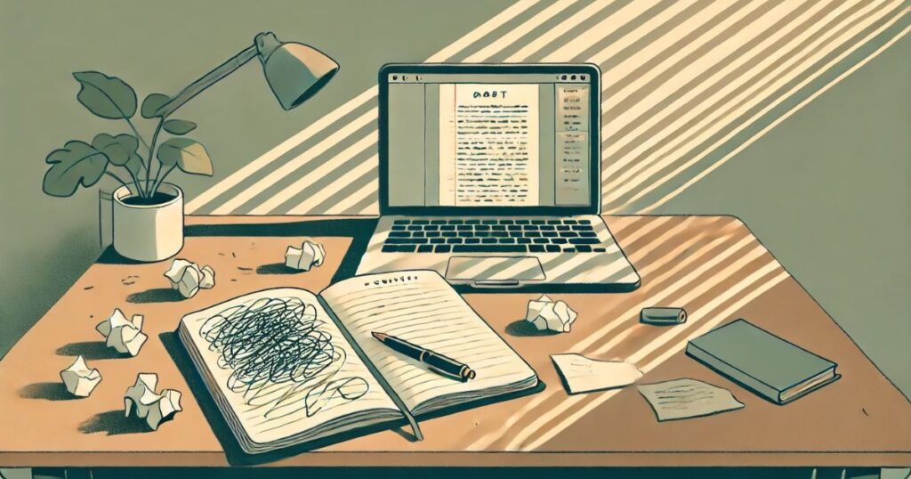 ラフな文章を“整えていく”感覚