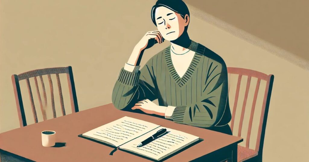 「書かなくてもいい」という安心感