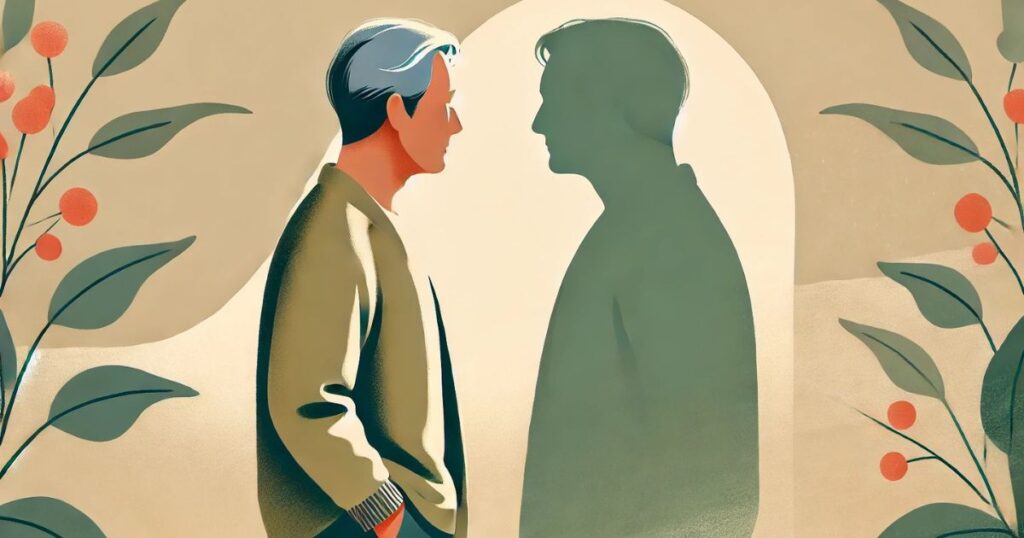 比較の対象が外から内へ移る