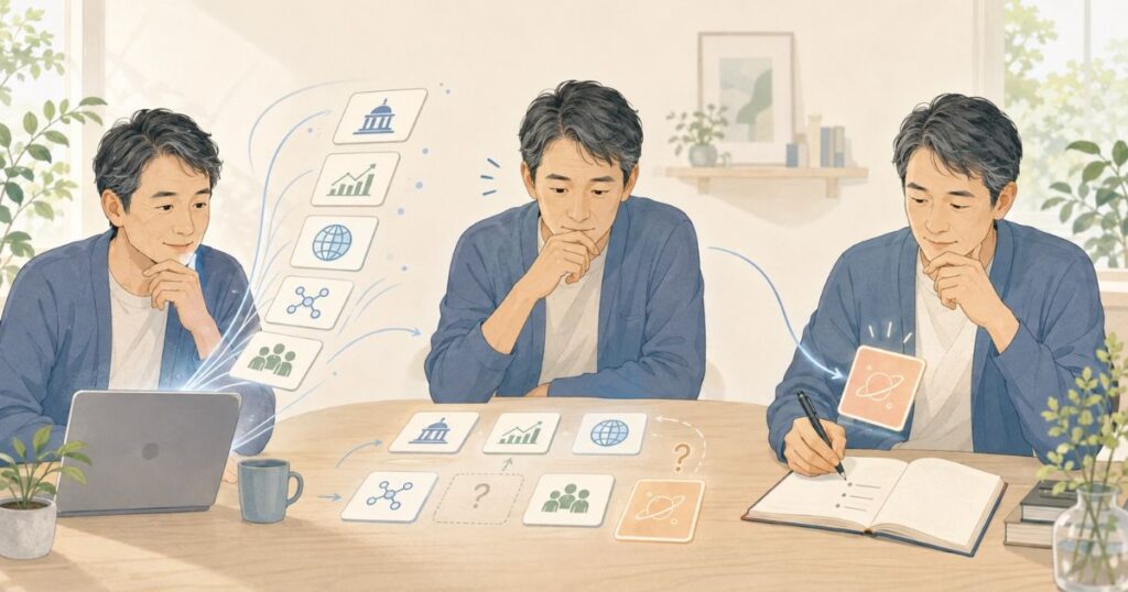 AIで情報の偏りを見つける3ステップ