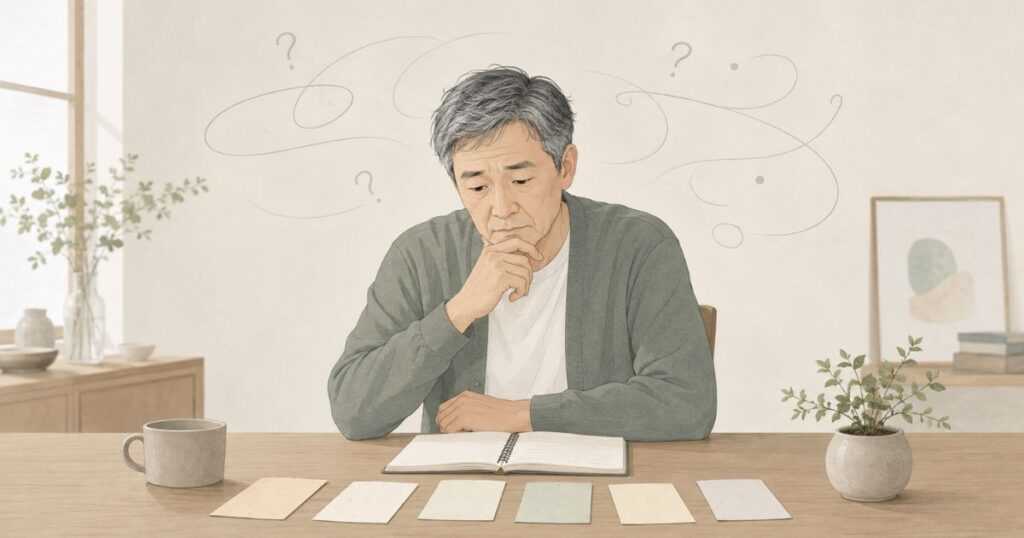 正解がわからないと、動けなくなる