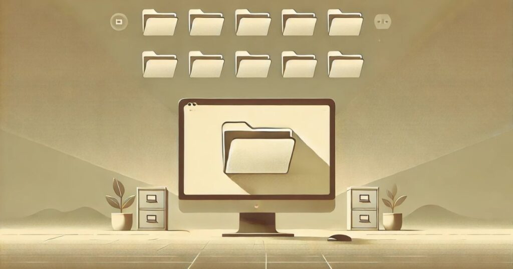 フォルダと情報の構造化