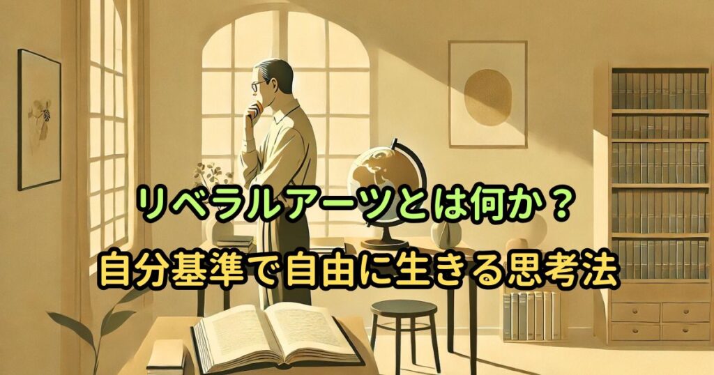リベラルアーツとは何か?|自分基準で自由に生きる思考法