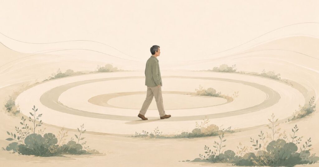 同じ毎日を繰り返すと、人生の流れは変わりにくい