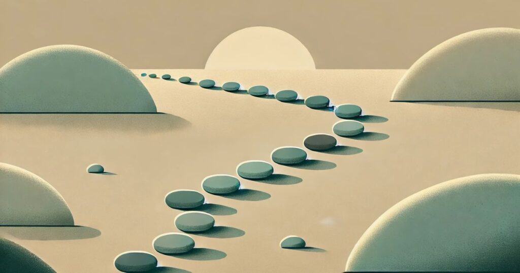 小さな行動が流れを作る