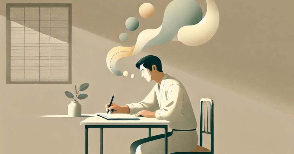 思考は書いたときに初めて整理される