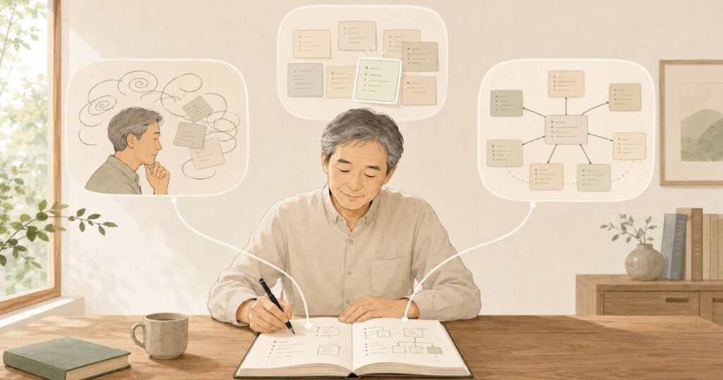 思考整理メモが役立つ3つの場面