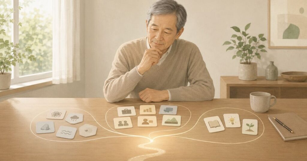 方向性を考えるための「3つの材料」