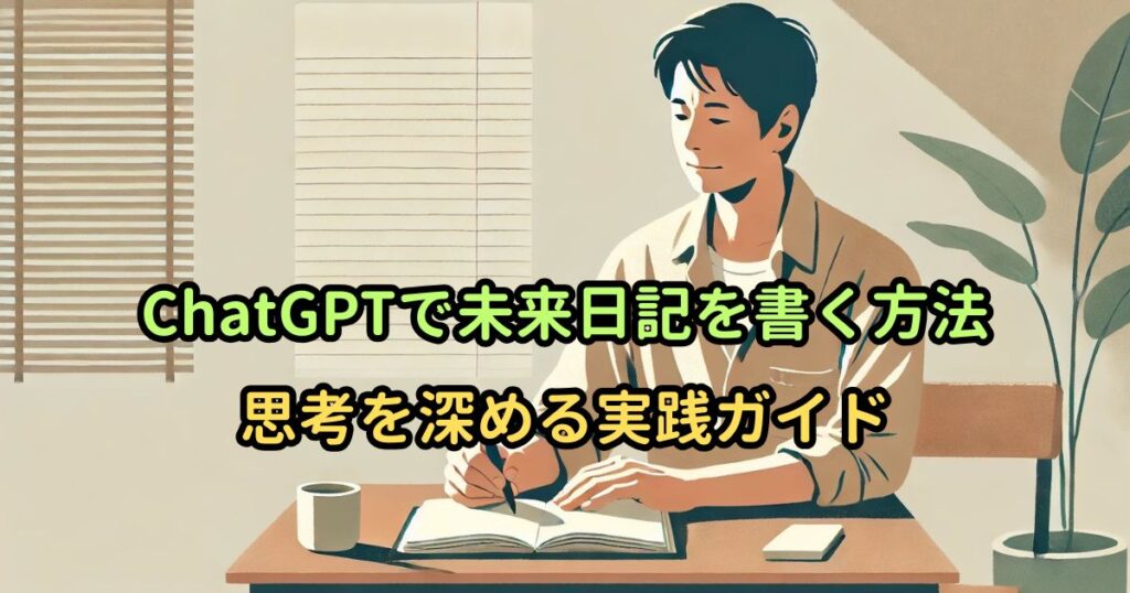 ChatGPTで未来日記を書く方法｜思考を深める実践ガイド