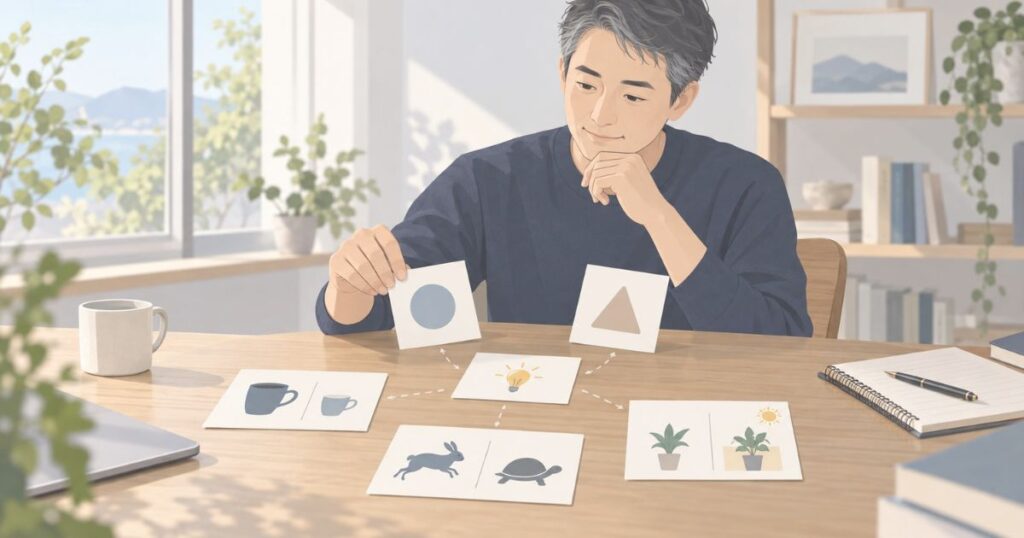 分析では「何を比べるか」を決める