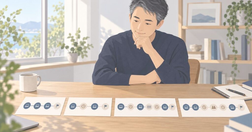 事例|作業時間に差が出る理由を分析する