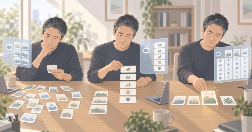 AIで判断力を強化する3つのステップ