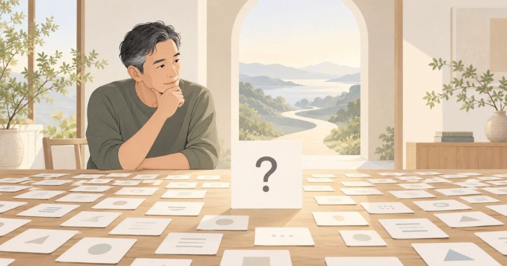問いが浅いままだと、答えを増やしても考えは深まらない