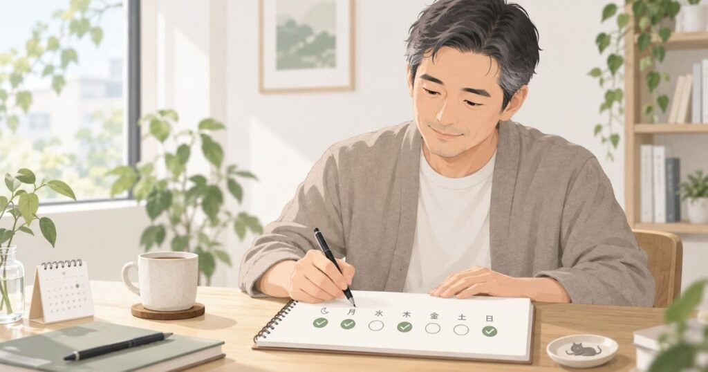 習慣トラッカーは毎日完璧につけなくていい