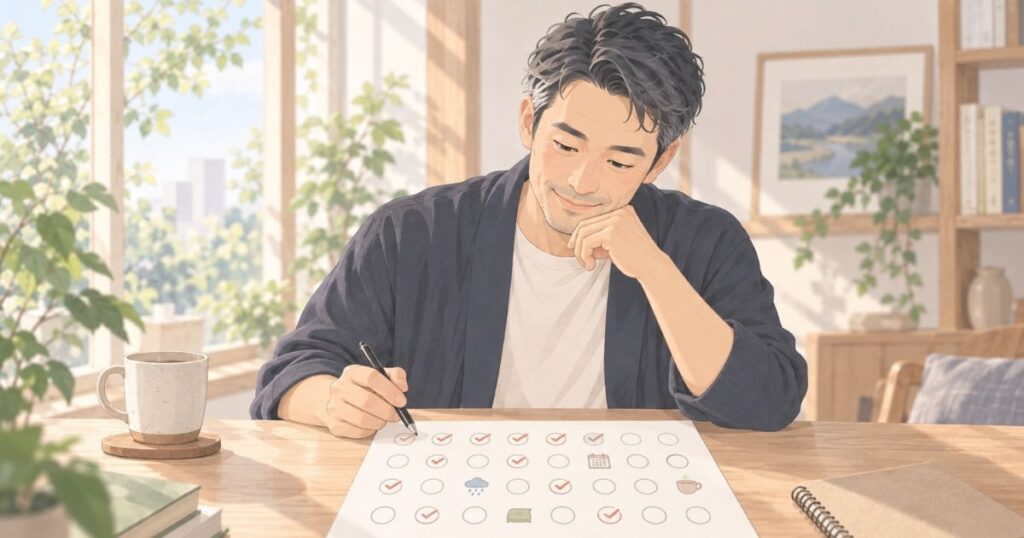 30日間、毎日できなくてもいい